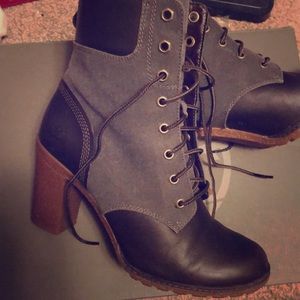 Timberland Block Heel Boots